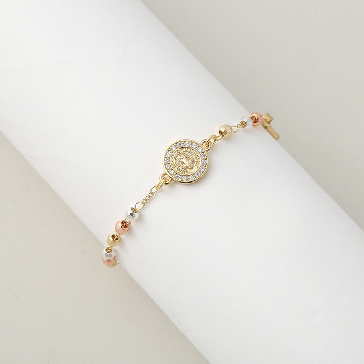 Christianartworkshop Acryl-Symbol-Armband - Heiliger Benedikt A - image 6