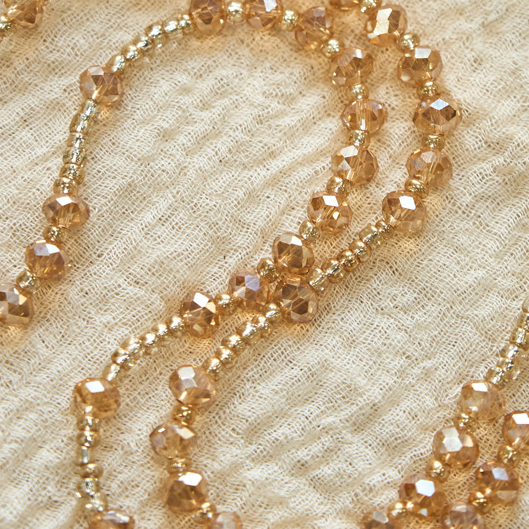 Christianartworkshop Champagner-Kristall Rosenkranz Unserer Lieben Frau von Guadalupe: Ein göttliches Funkeln - image 4