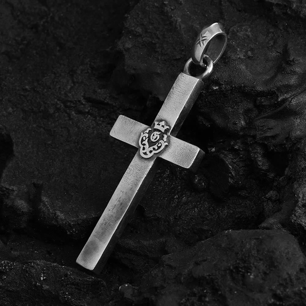 Christianartworkshop 925 Sterling Silber Klassische & Minimalistische Kreuzkette: Ein subtiles und heiliges Symbol des Glaubens - image 6