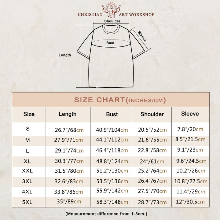 Christianartworkshop Romantisches Kind Gottes mit Heiligem Herzen Unisex gewaschenes T-Shirt - image 3