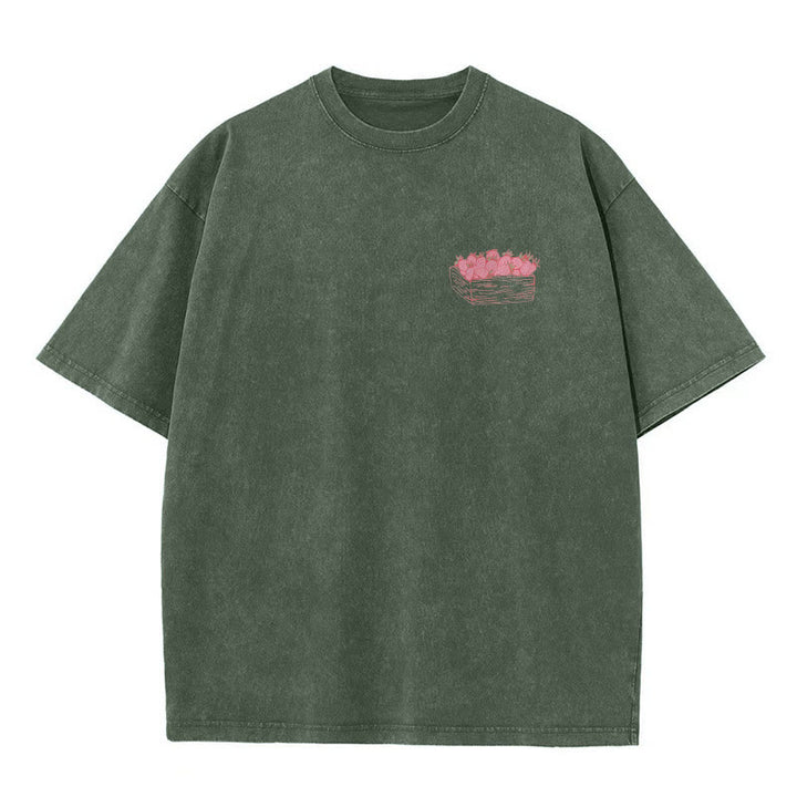 Christianartworkshop Frucht des Geistes Unisex gewaschenes T-Shirt - image 8