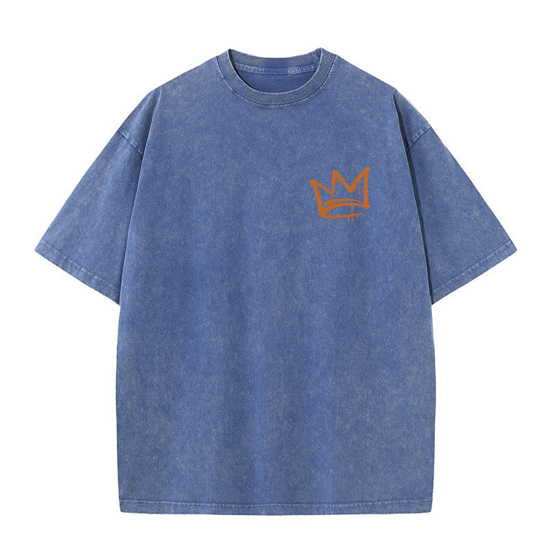 Christianartworkshop Seek First The Kingdom Christliches Unisex-T-Shirt, gewaschen - image 4