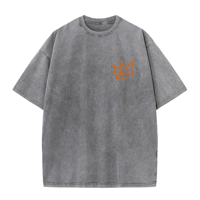 Christianartworkshop Seek First The Kingdom Christliches Unisex-T-Shirt, gewaschen - image 6