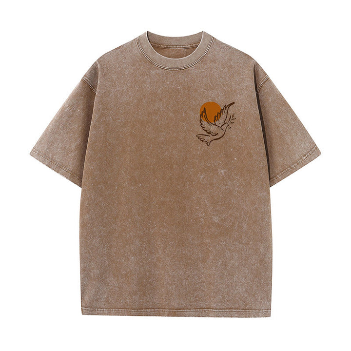 Christianartworkshop Unisex-T-Shirt mit Aufschrift „Geist des Herrn und Freiheit“, gewaschen - image 16