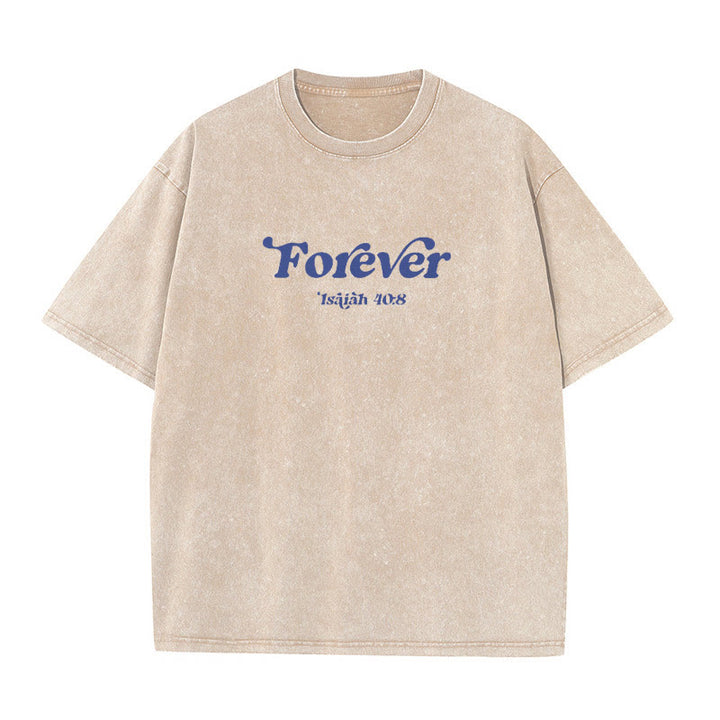 Christianartworkshop Ewiges Wort Gottes Unisex gewaschenes T-Shirt - image 8