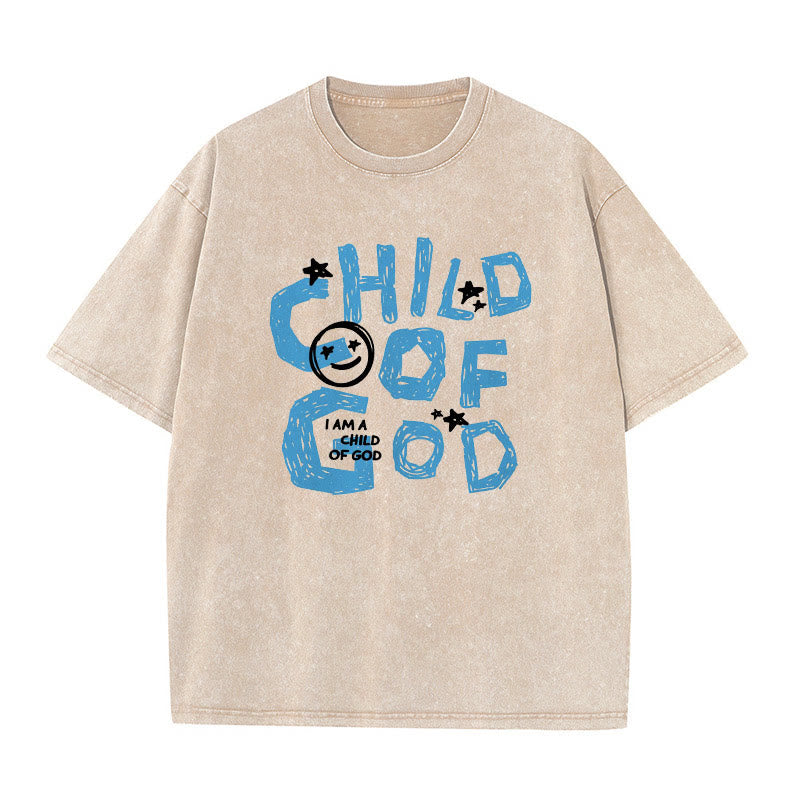 Christianartworkshop Unisex-T-Shirt mit Aufschrift „Child of God“