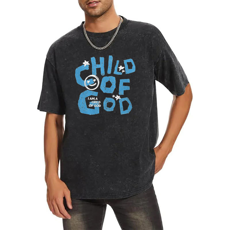 Christianartworkshop Unisex-T-Shirt mit Aufschrift „Child of God“