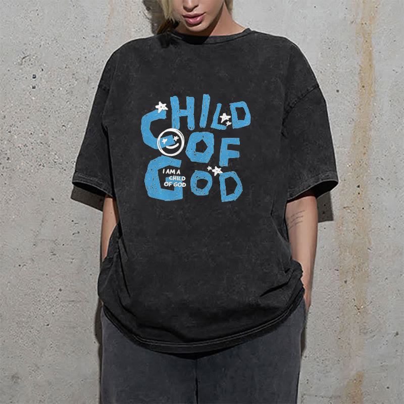 Christianartworkshop Unisex-T-Shirt mit Aufschrift „Child of God“