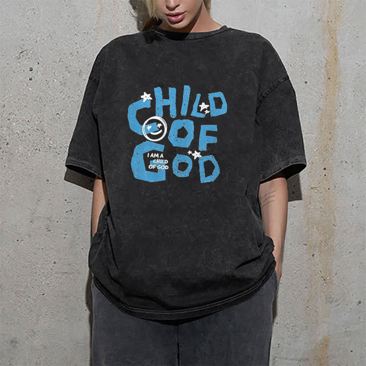 Christianartworkshop Unisex-T-Shirt mit Aufschrift „Child of God“
