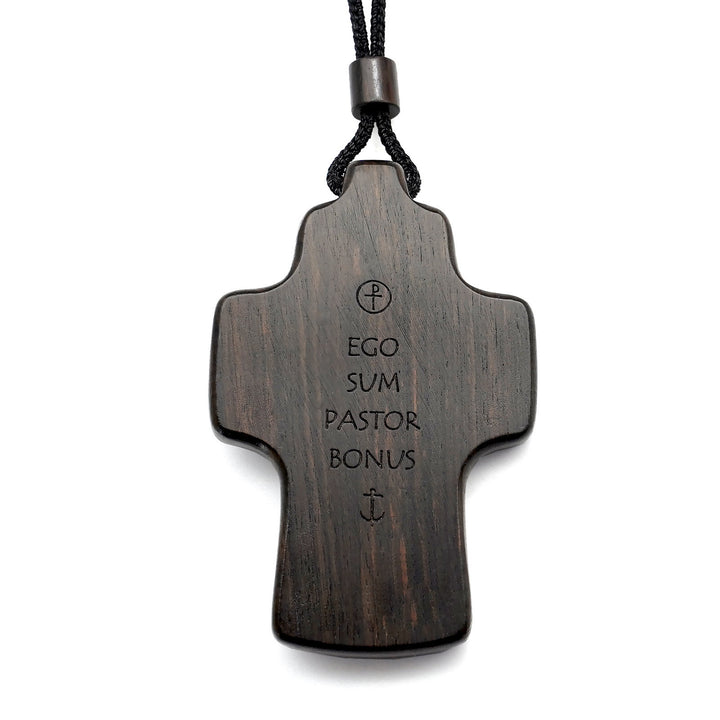 Christianartworkshop Handgefertigte Halskette mit dem Heiligen Geist und dem Kreuz aus Holz: Ein Symbol des Glaubens und der Handwerkskunst - image 9