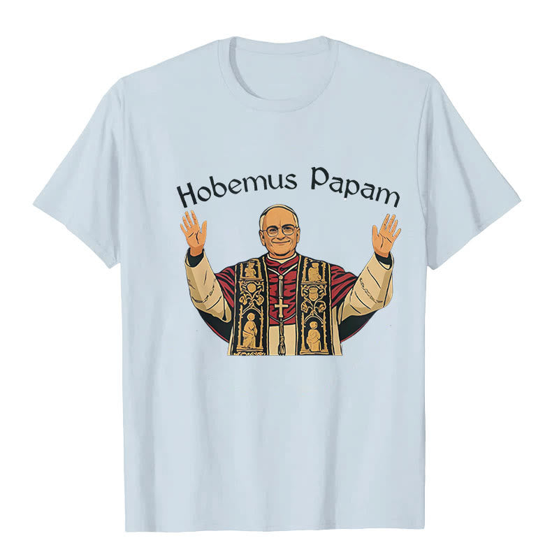 Christianartworkshop T-Shirt mit Aufschrift „Robert Francis Prevost, erster amerikanischer Papst“ - Hellblau - 2XL - image 6