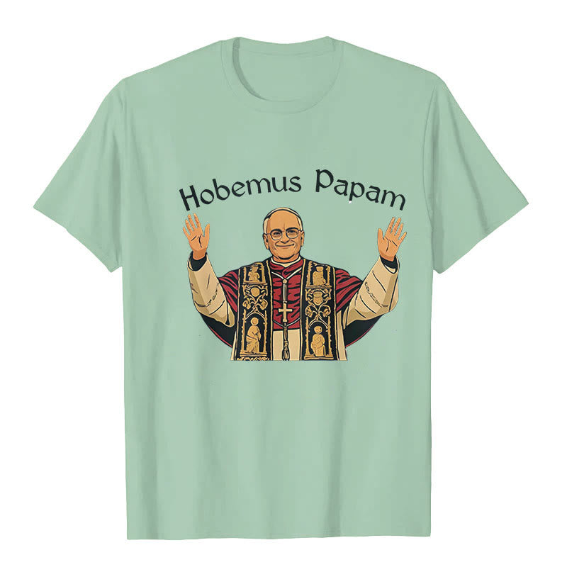 Christianartworkshop T-Shirt mit Aufschrift „Robert Francis Prevost, erster amerikanischer Papst“ - Hellgrün - 2XL - image 7