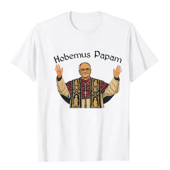 Christianartworkshop T-Shirt mit Aufschrift „Robert Francis Prevost, erster amerikanischer Papst“