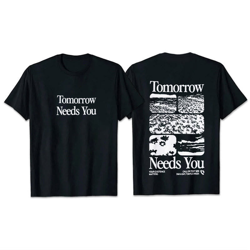 Christianartworkshop T-Shirt „Morgen braucht dich“