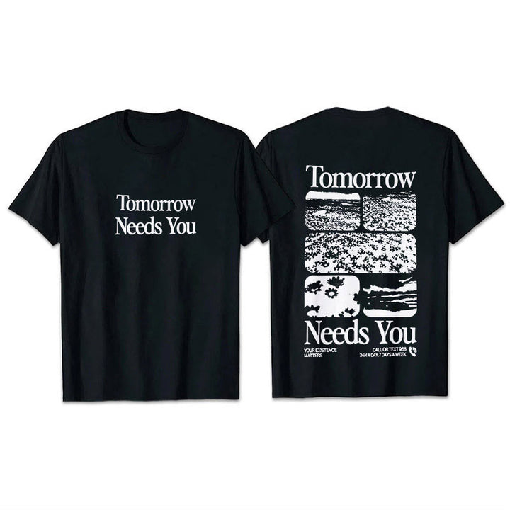 Christianartworkshop T-Shirt „Morgen braucht dich“
