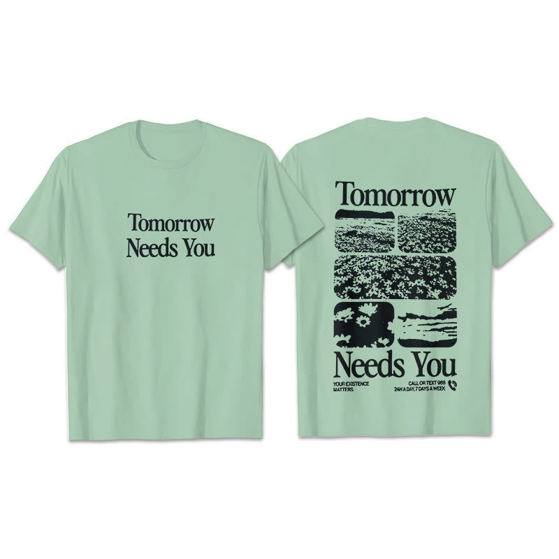 Christianartworkshop T-Shirt „Morgen braucht dich“