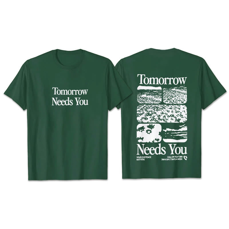 Christianartworkshop T-Shirt „Morgen braucht dich“