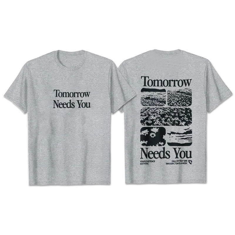 Christianartworkshop T-Shirt „Morgen braucht dich“