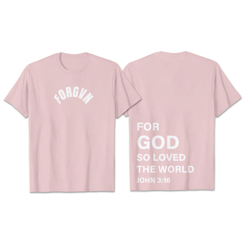 Christianartworkshop Forgvn T-Shirt - Rosa - 2XL - image 17