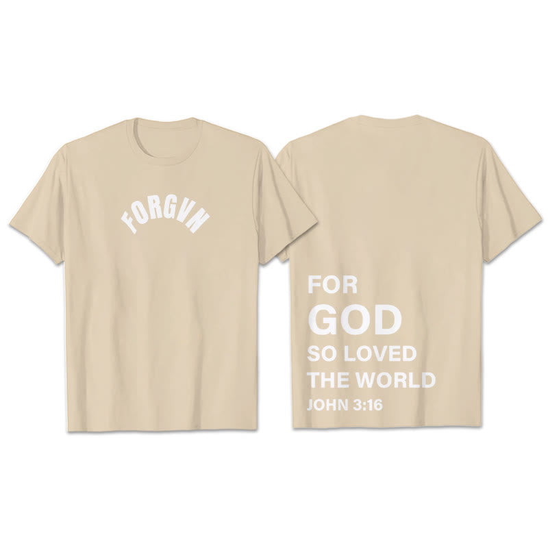 Christianartworkshop Forgvn T-Shirt - Beige - 2XL - image 8