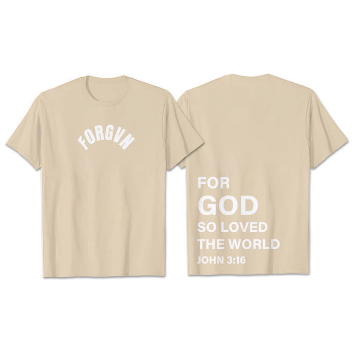 Christianartworkshop Forgvn T-Shirt - Beige - 2XL - image 8