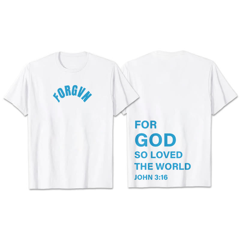 Christianartworkshop Forgvn T-Shirt - Weiß - 2XL - image 0