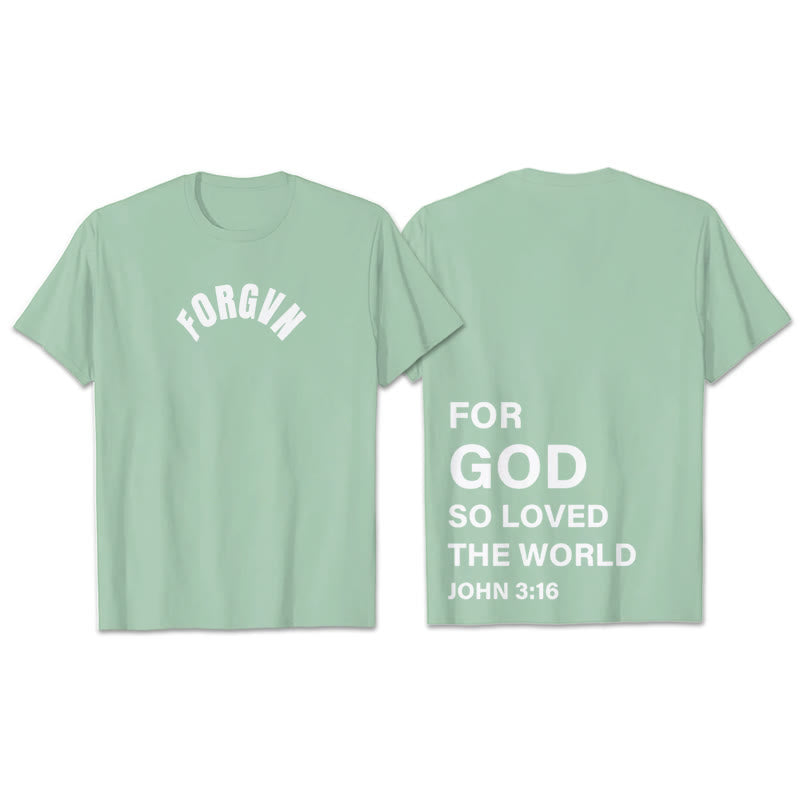 Christianartworkshop Forgvn T-Shirt - Grasgrün - 2XL - image 23