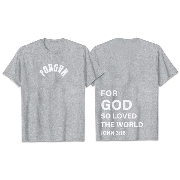 Christianartworkshop Forgvn T-Shirt - Grau - 2XL - image 11