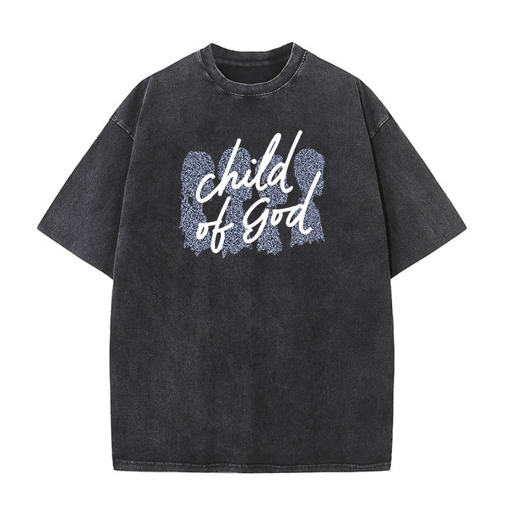 Christianartworkshop Unisex-T-Shirt mit Aufschrift „Child of God“ - Schwarz - 5XL - image 1
