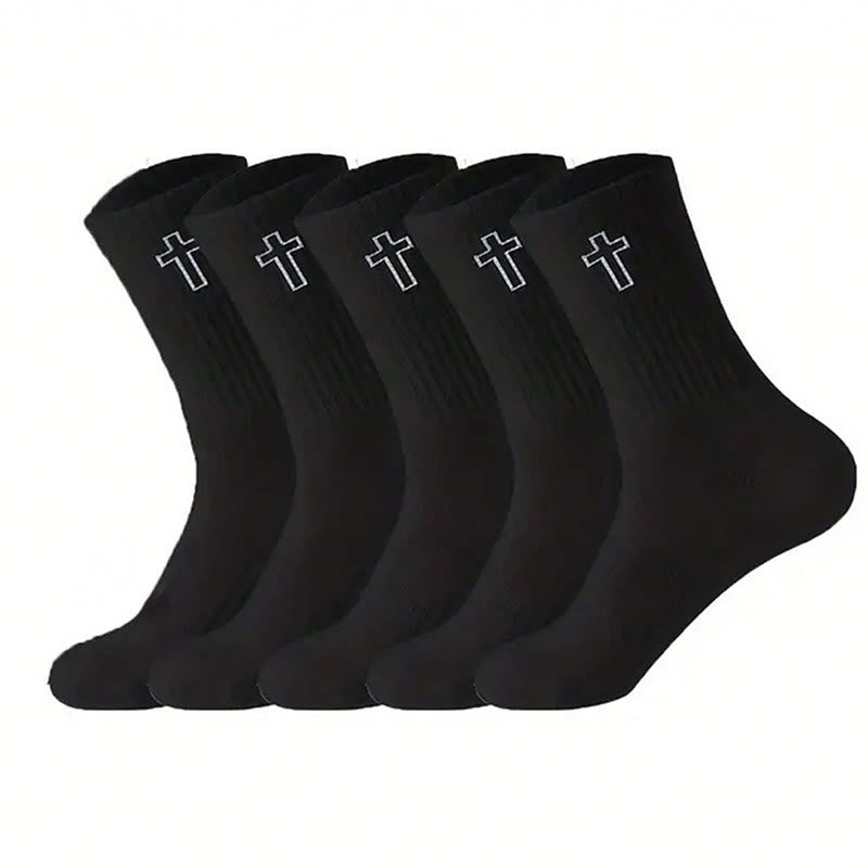 Christianartworkshop Heiliges Kreuz Socken: Gehen Sie mit spiritueller Gnade - image 3