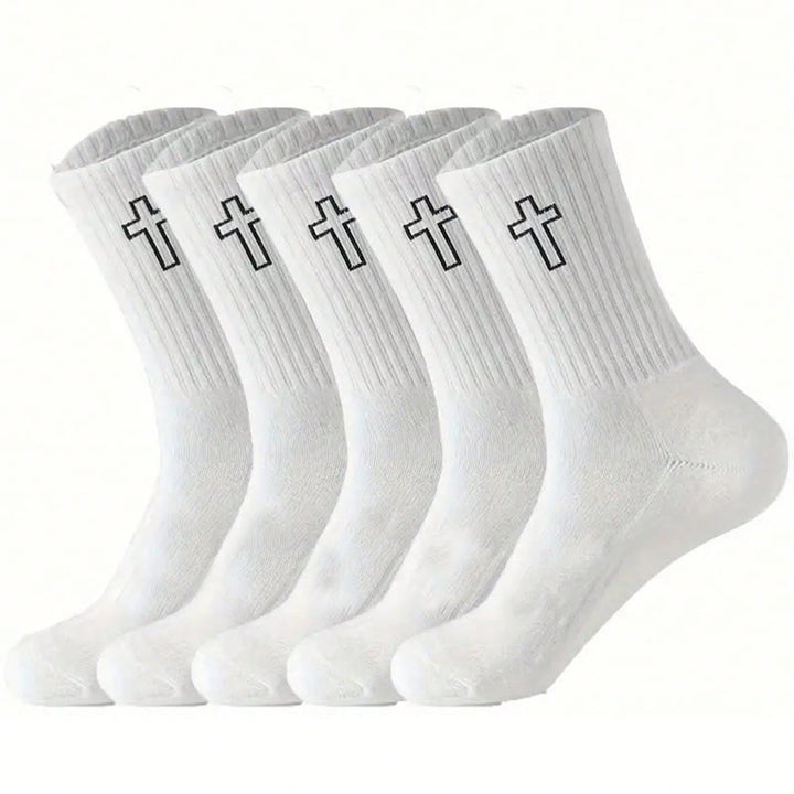 Christianartworkshop Heiliges Kreuz Socken: Gehen Sie mit spiritueller Gnade - image 5