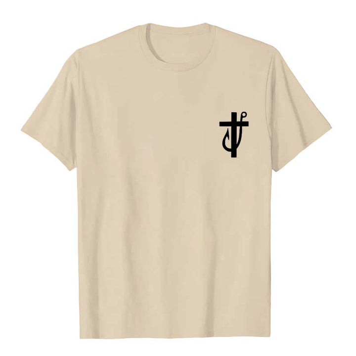 Christianartworkshop Jesus machte mich zum Fischer Markus 1:17 Unisex T-Shirt