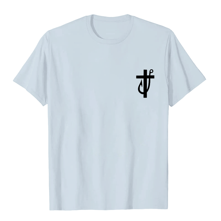 Christianartworkshop Jesus machte mich zum Fischer Markus 1:17 Unisex T-Shirt
