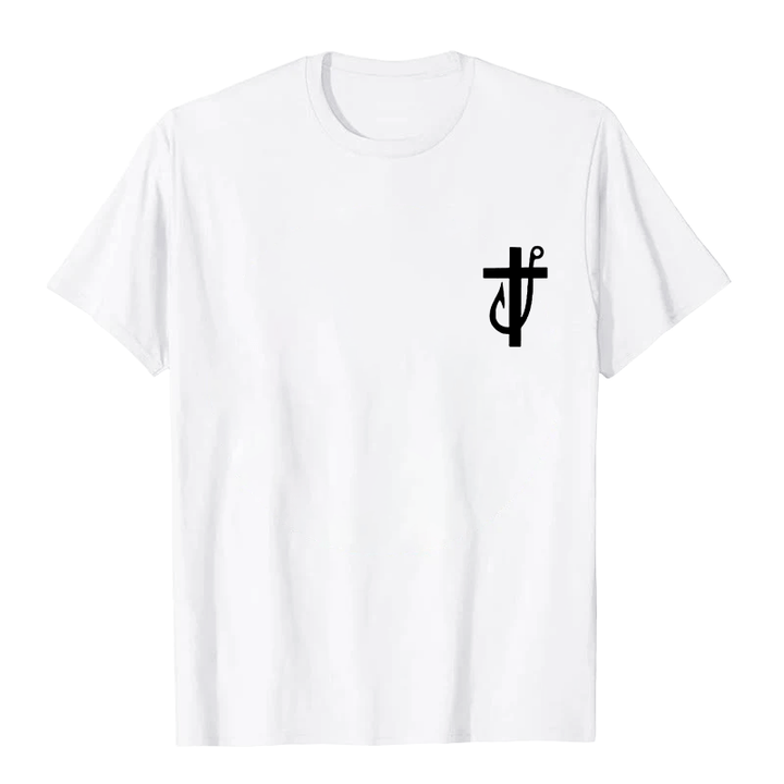 Christianartworkshop Jesus machte mich zum Fischer Markus 1:17 Unisex T-Shirt
