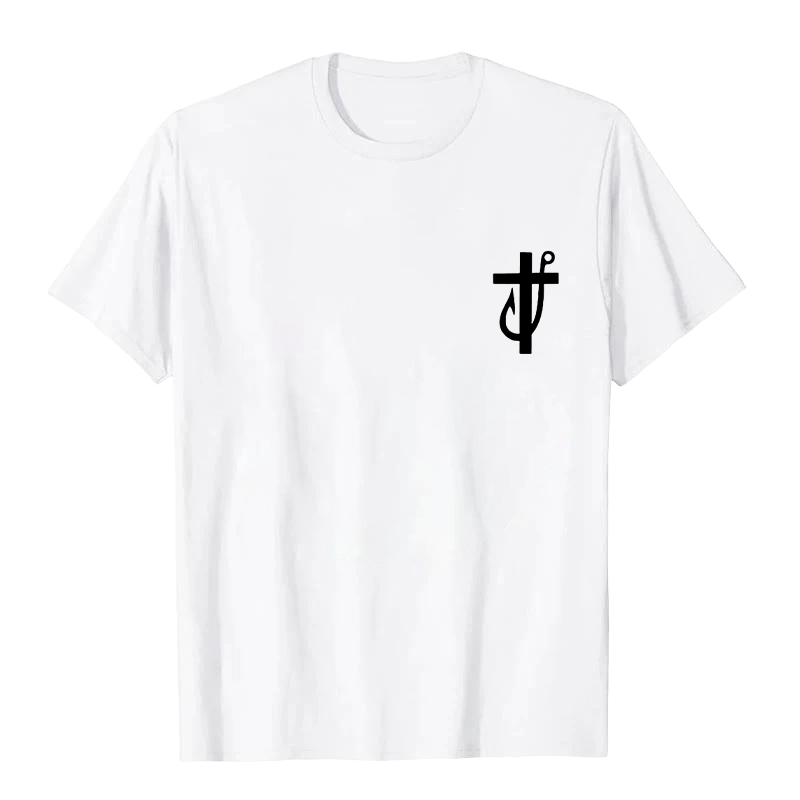 Christianartworkshop Jesus Made Me A Fisherman Markus 1:17 Unisex-T-Shirt - image 7