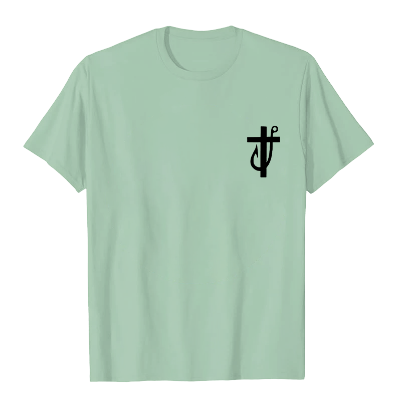 Christianartworkshop Jesus machte mich zum Fischer Markus 1:17 Unisex T-Shirt - image 20