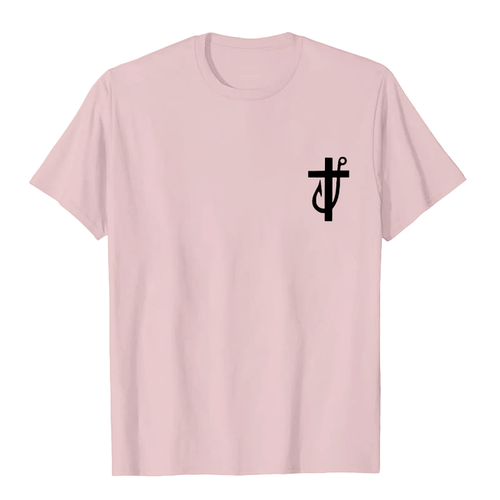 Christianartworkshop Jesus machte mich zum Fischer Markus 1:17 Unisex T-Shirt - image 17