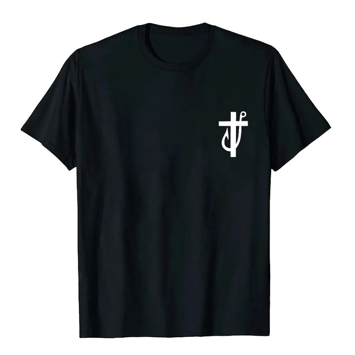 Christianartworkshop Jesus machte mich zum Fischer Markus 1:17 Unisex T-Shirt - image 5
