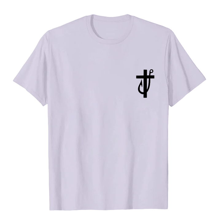 Christianartworkshop Jesus machte mich zum Fischer Markus 1:17 Unisex T-Shirt - image 11