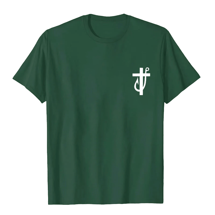 Christianartworkshop Jesus Made Me A Fisherman Markus 1:17 Unisex-T-Shirt - image 22
