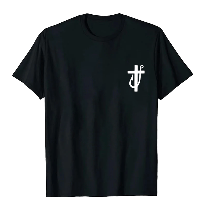 Christianartworkshop Jesus Made Me A Fisherman Markus 1:17 Unisex-T-Shirt - image 4