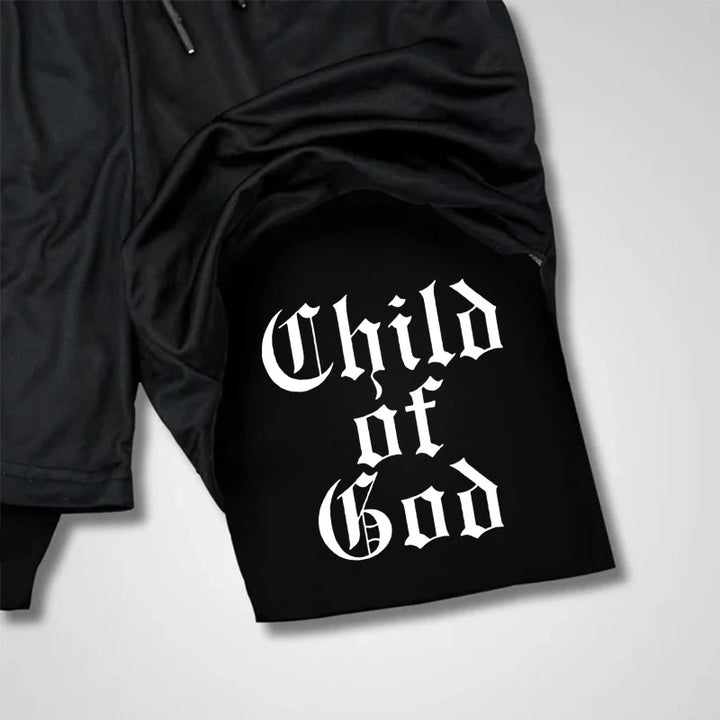 Christianartworkshop Christliche Performance-Shorts „Child Of God“ - image 4