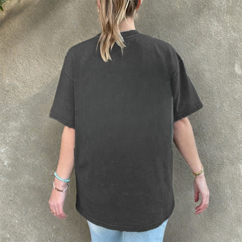 Christianartworkshop Unisex-T-Shirt mit Aufschrift "But Seek First His Kingdom", gewaschen - image 2