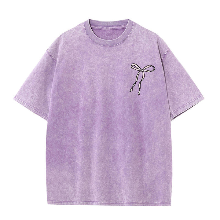 Christianartworkshop Glaube über Angst Unisex gewaschenes T-Shirt - image 14