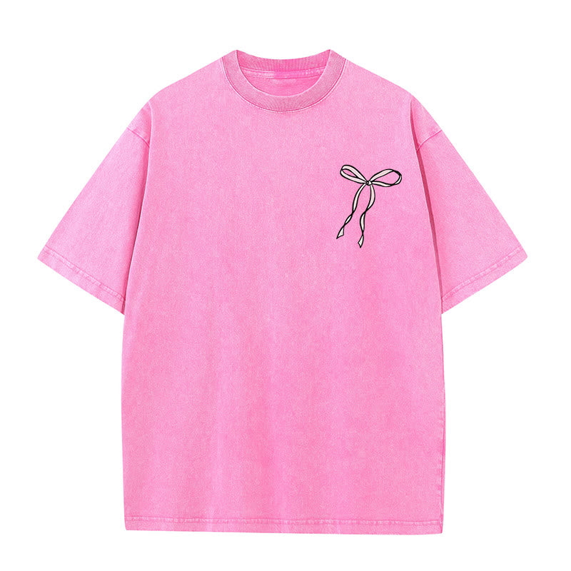 Christianartworkshop Glaube über Angst Unisex gewaschenes T-Shirt - image 20