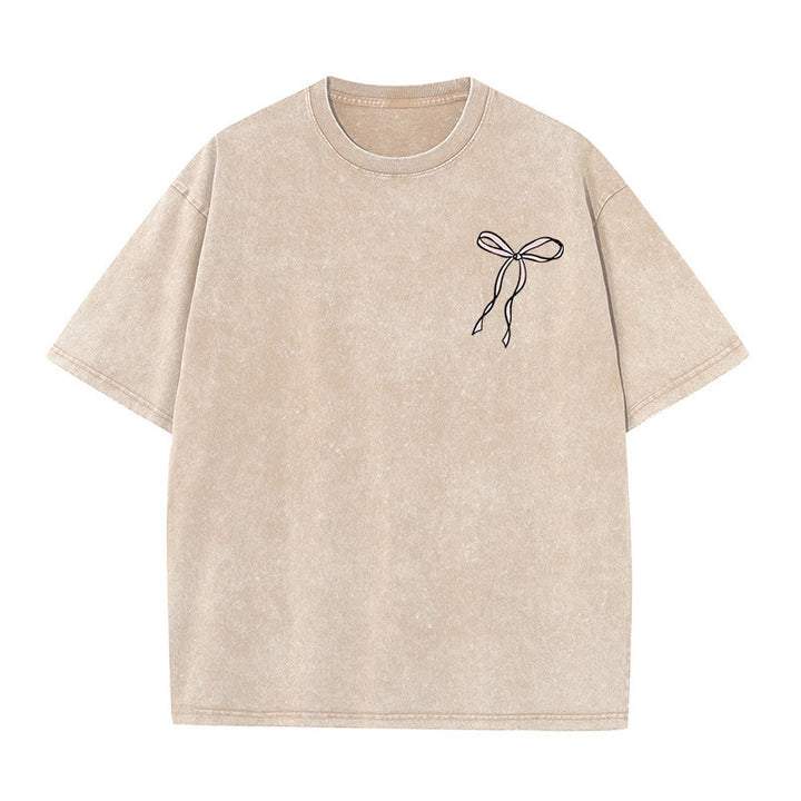 Christianartworkshop Glaube über Angst Unisex gewaschenes T-Shirt - image 6