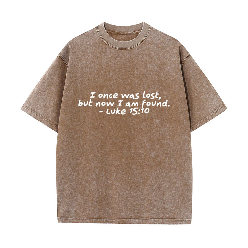 Christianartworkshop Wanted Sheep Unisex gewaschenes T-Shirt