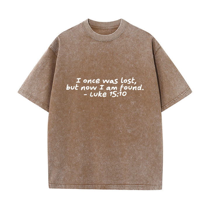Christianartworkshop Wanted Sheep Unisex gewaschenes T-Shirt