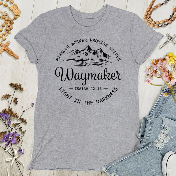 Christianartworkshop Waymaker Inspirierendes Damen T-Shirt