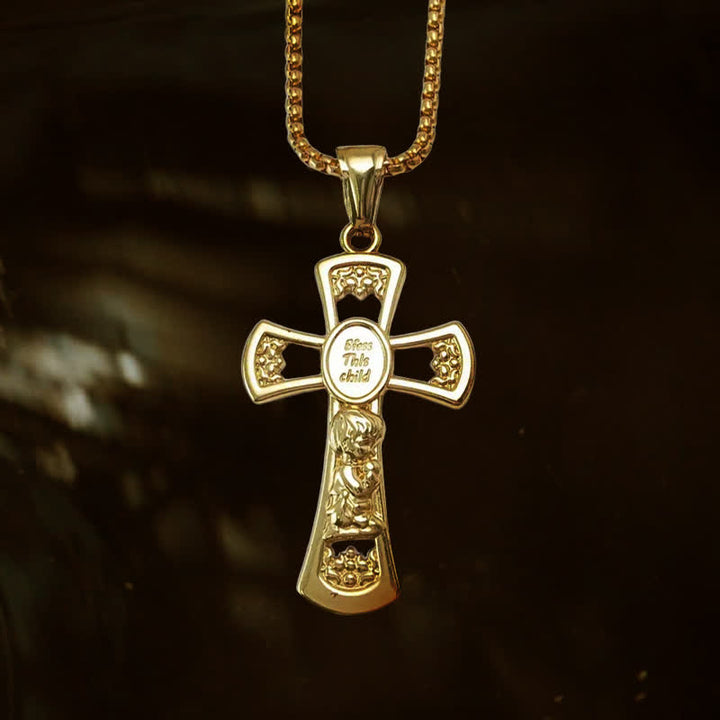 Christianartworkshop Halskette „Kind Gottes“: Ein treuer Begleiter für gläubige Tage - Goldfarben - image 6